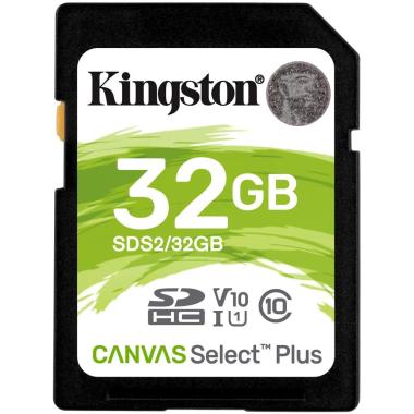 Scheda di Memoria SDHC Kingston 32GB UHS-I Classe10 fino a 100MB