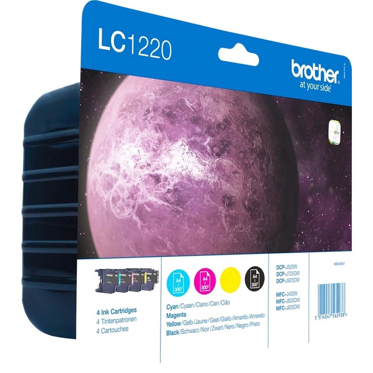 Kit Cartucce Originali (LC-1220, LC-1220MBP) Brother DCP-J525W