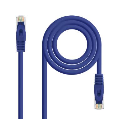 Cavo Patch Cavo Di Rete Nanocable RJ45 LSZH Cat.6a UTP AWG24 3m - Colore Blu