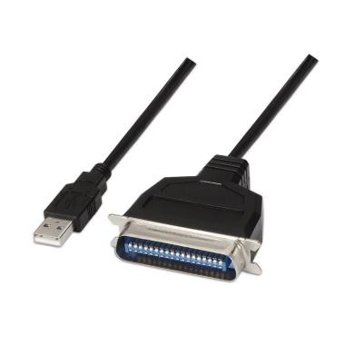 Convertitore stampante USB Aisens - Tipo A maschio a CN36 (IEEE1284)/M - 1,5 m - Colore nero