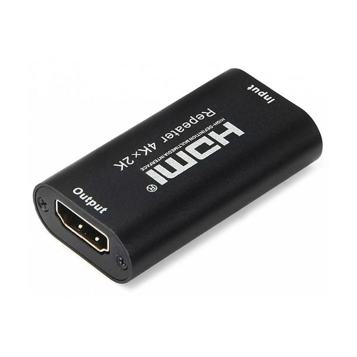 Ripetitore Aisens High Speed ??HDMI/HEC - Connettori tipo A femmina su entrambe le estremità - Colore nero