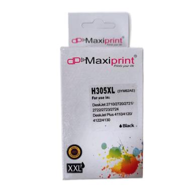 Cartuccia Rigenerata Maxiprint (305XL, 3YM62AE) per HP DeskJet 1210 (20ml) NERO XXXL (no su hp"e")