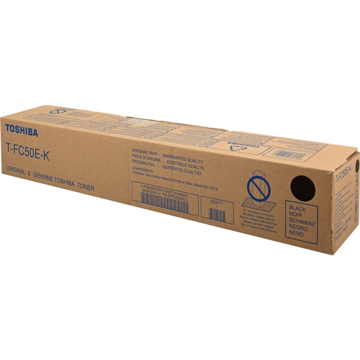 Toner Originale (6AJ00000114, 6AJ00000298, T-FC50EK) TOSHIBA 2555C (38,4K) NERO