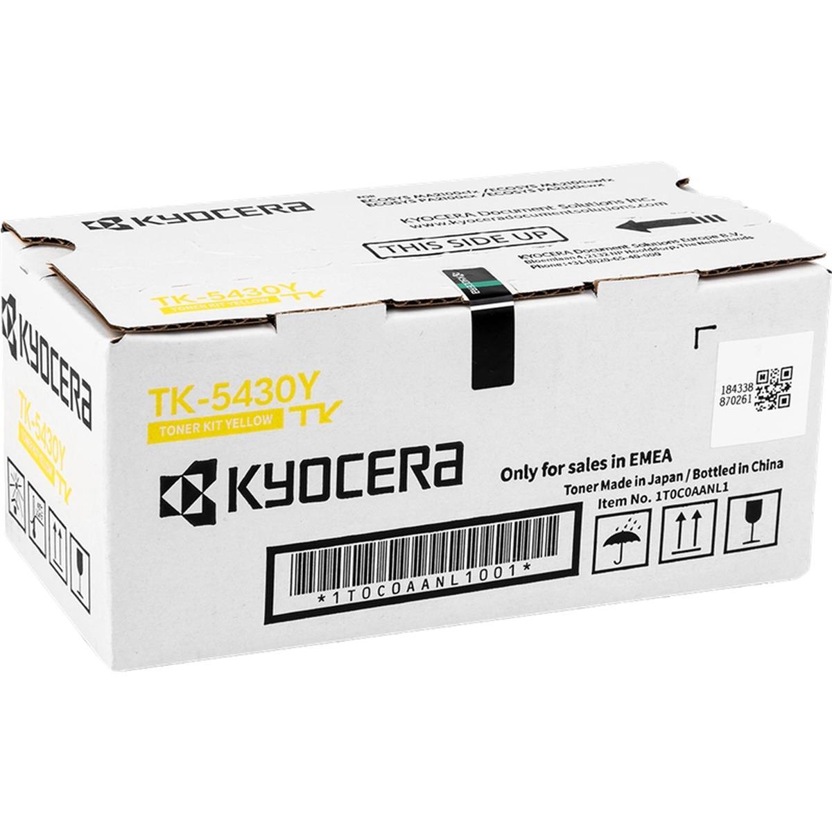 Toner Originale (TK-5430Y, 1T0C0AANL1) KYOCERA MA2100cfx (1,250K) GIALLO