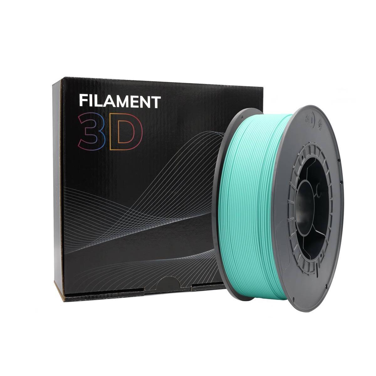 3D Filamento PLA 3D - Diametro 1,75mm - Bobina 1kg - Colore Verde