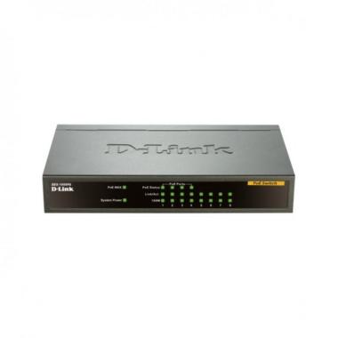 Switch D-Link 8 porte Gigabit PoE 10/100Mbps