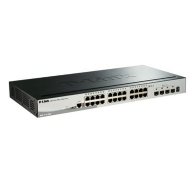 Switch semigestibile D-Link 24 porte Gigabit + 4 porte 10G SFP+