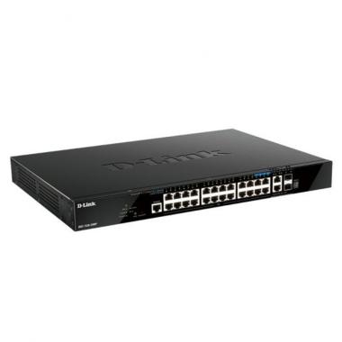 Switch gestito D-Link 20 porte Giga PoE + 4 porte 2.5G PoE + 2 porte 10G + 2 porte 10GSFP