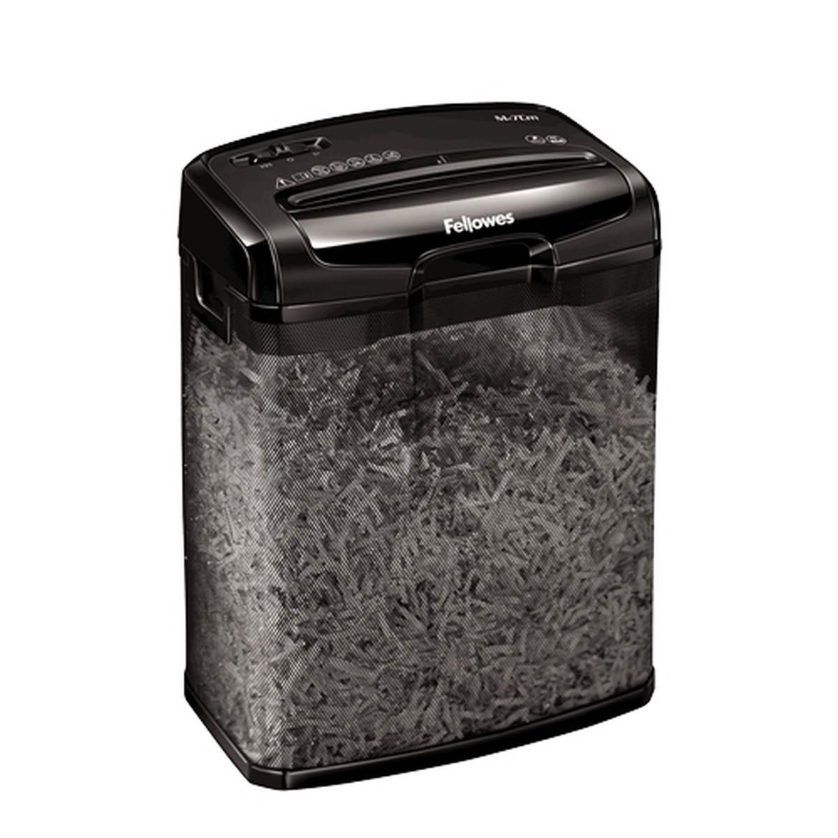 Distruggi documenti manuale Fellowes M-7CM con taglio a particelle - Distrugge fino a 7 fogli - 13L