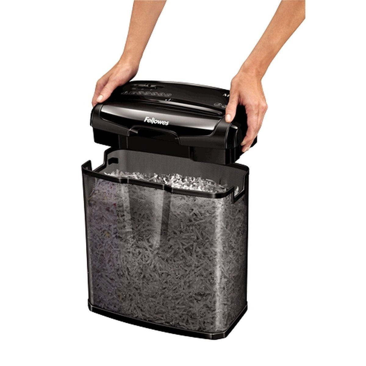 Distruggi documenti manuale Fellowes M-7CM con taglio a particelle - Distrugge fino a 7 fogli - 13L
