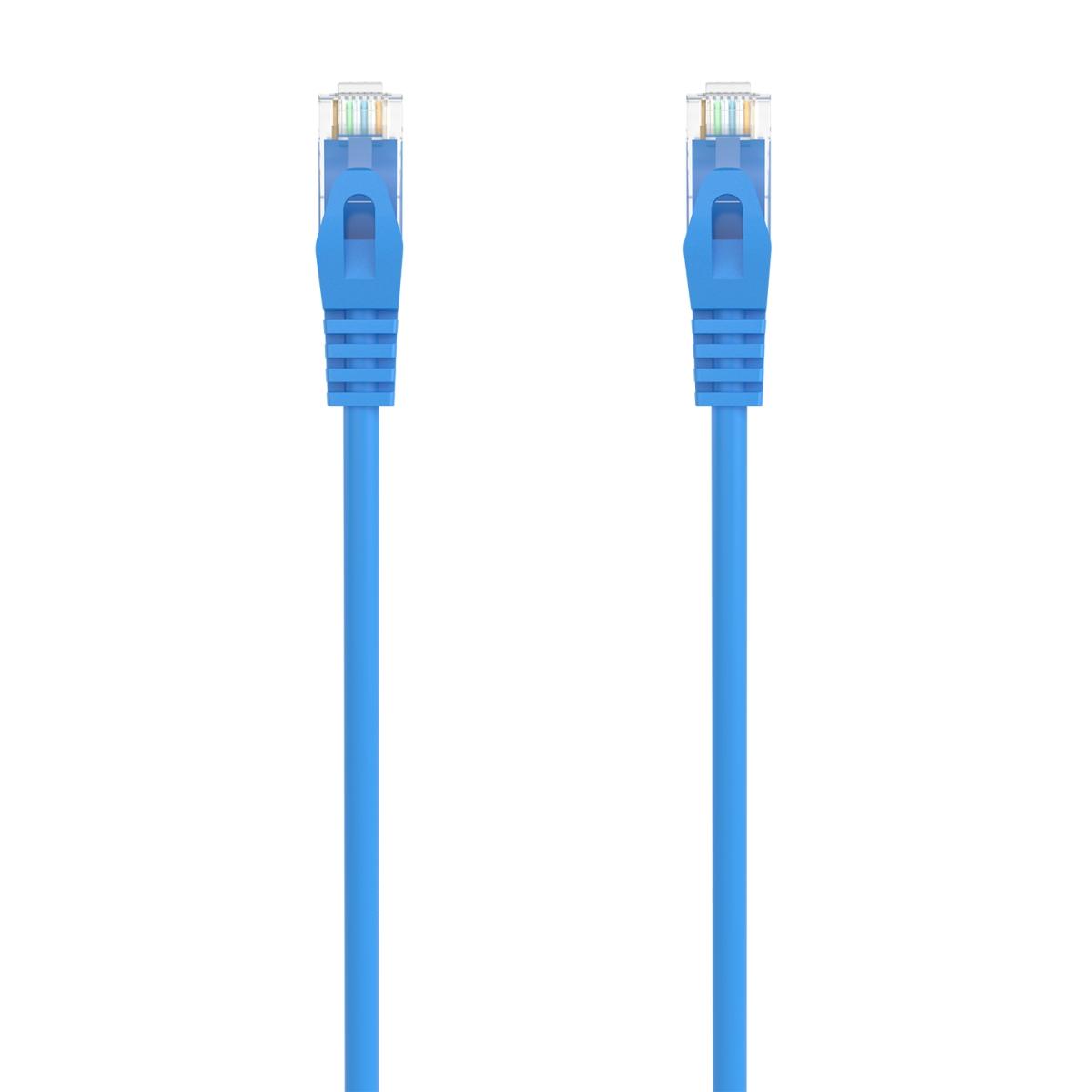 Cavo di Rete RJ45 LSZH CAT.6A 500 MHZ UTP AWG24 Aisens - 1.0m - Colore Blu