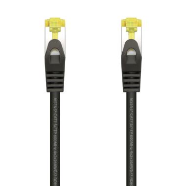 Cavo di Rete RJ45 LSZH Cat.7 600 MHz S/FTP PIMF AWG26 Aisens - 1.0 m - Colore Nero