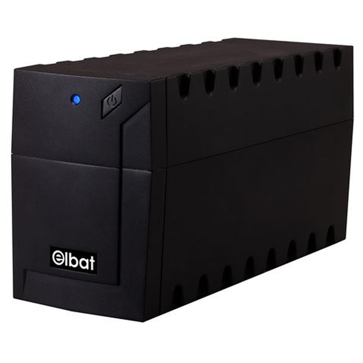 Gruppo di Continuità Elbat Delta UPS 900VA USB - 3x Shuckos - Stabilizzatore AVR - Funzione Cold Start