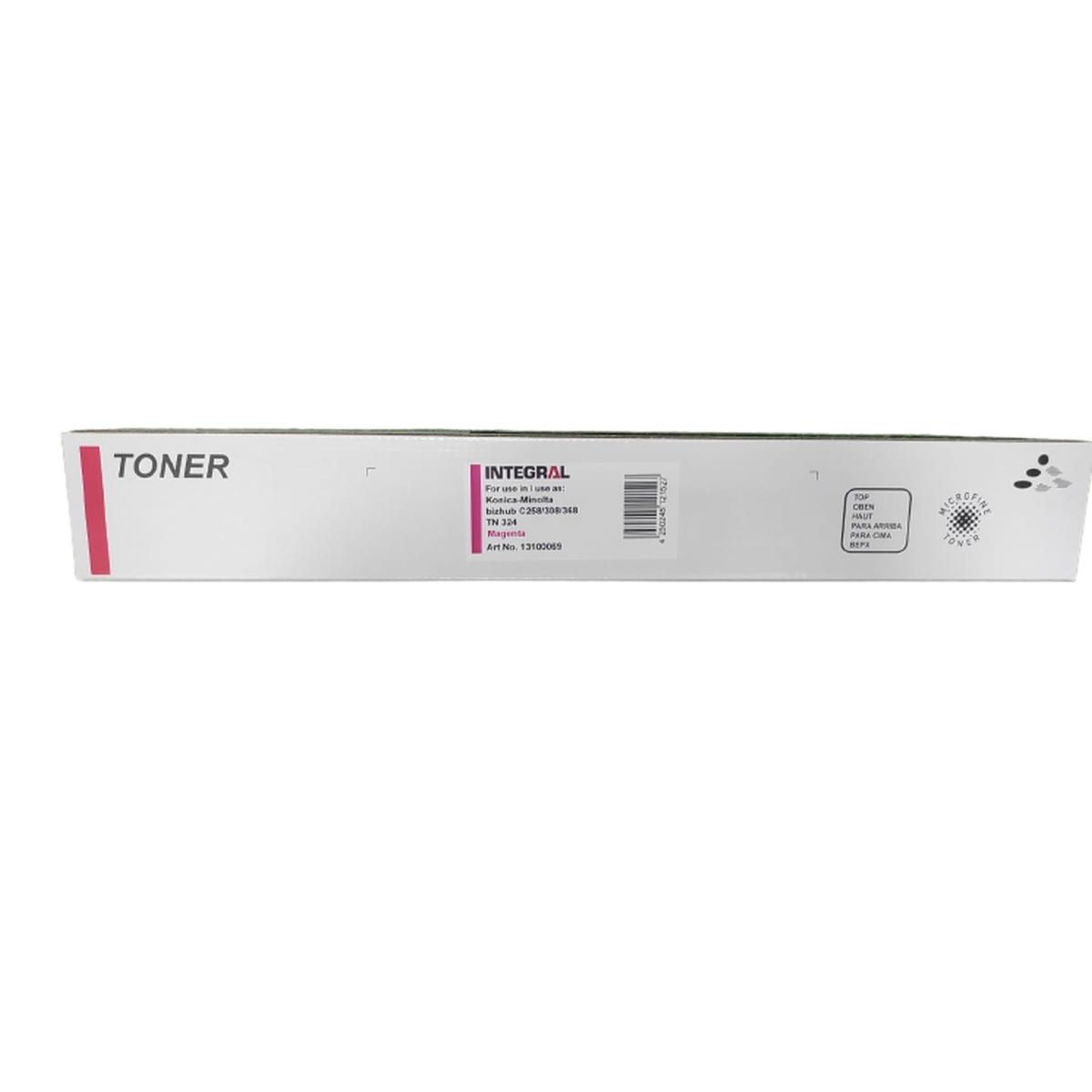 Toner Compatibile INTEGRAL (TN324M, TN512M, TN514M) per MINOLTA C258 (26K) MAGENTA