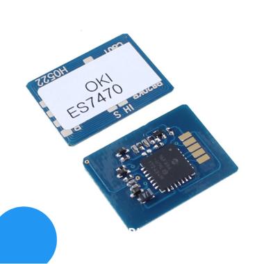 Chip Compatibile (45396215) per OKI ES7470, ES7480 (11,5K) CIANO