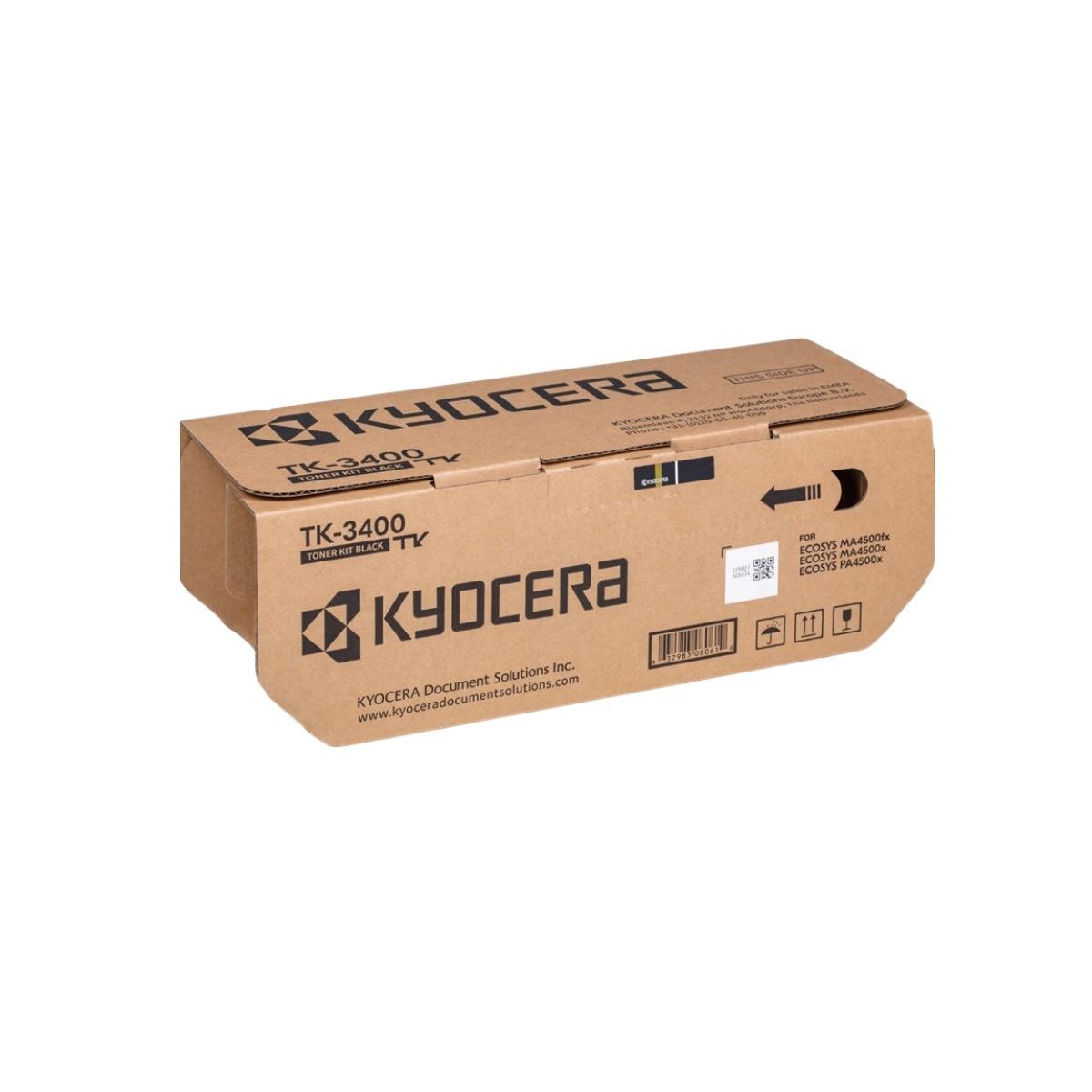 Toner Originale (TK-3400, 1T0C0Y0NL0) KYOCERA PA4500x (12,5K)