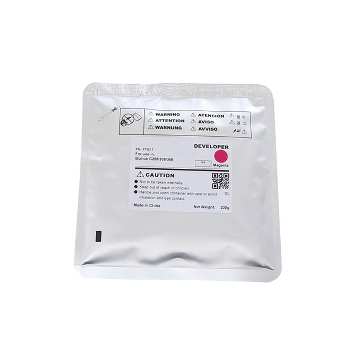 Developer Compatibile OEM CET (A7U40ED, DV313M) MINOLTA (200gr) 600K MAGENTA