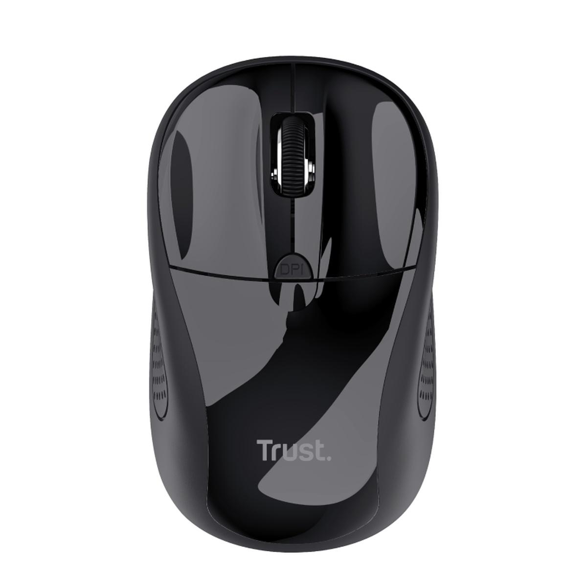 Mouse USB wireless Trust Mini 1600 dpi - 3 pulsanti - Utilizzo ambidestro