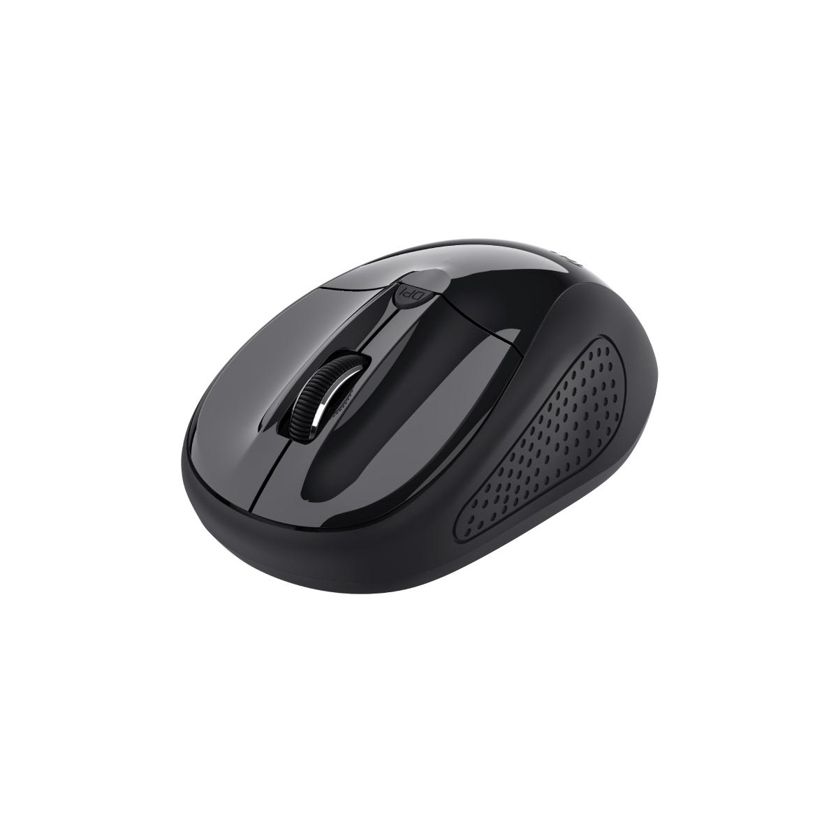 Mouse USB wireless Trust Mini 1600 dpi - 3 pulsanti - Utilizzo ambidestro
