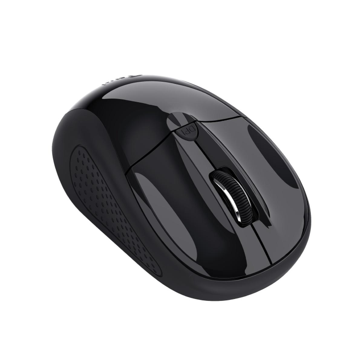 Mouse USB wireless Trust Mini 1600 dpi - 3 pulsanti - Utilizzo ambidestro