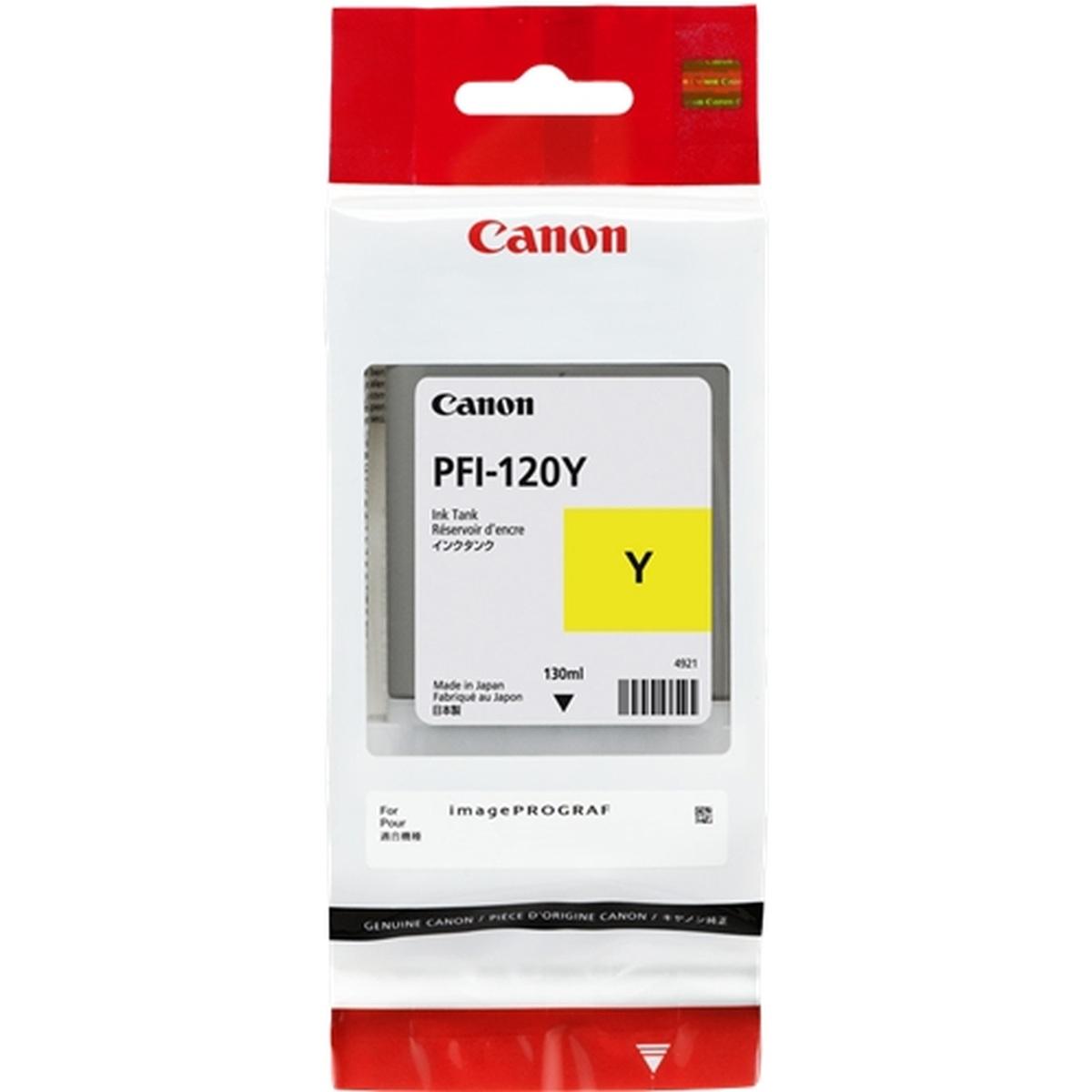 Cartuccia Originale (PFI-120Y, 2888C001) CANON TM-200 (130ml) GIALLO