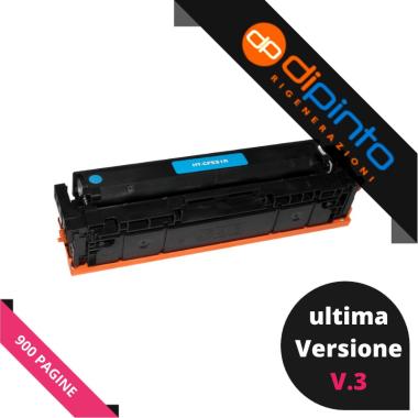 Toner Compatibile (CF531A, 205A) per HP Color LaserJet Pro MFP M180n (0,9K) CIANO V.3