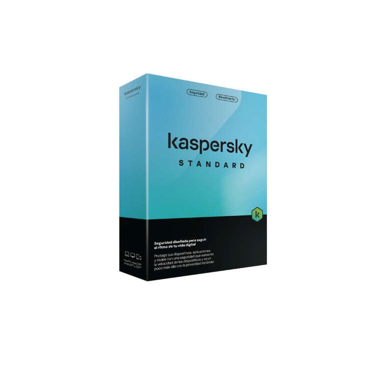 Antivirus Kaspersky versione Standard | 3 Dispositivo | 1 anno