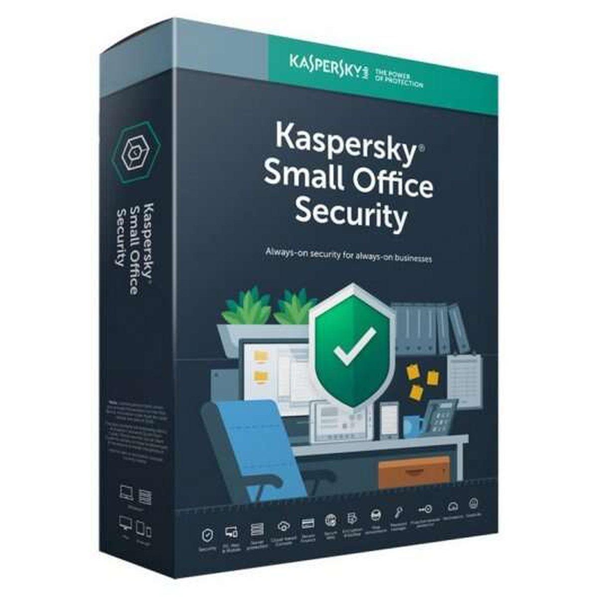 Antivirus Kaspersky Small Office Security 7 Multi-Dispositivi per 10 Utenti + 1 Servizio Server 1 Anno