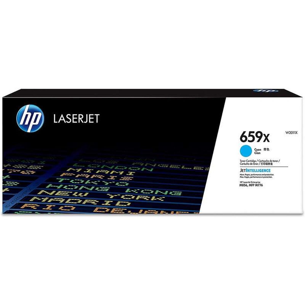 Toner Originale (W2011X, 659X) HP Color LaserJet Enterprise M856dn | 29K | CIANO