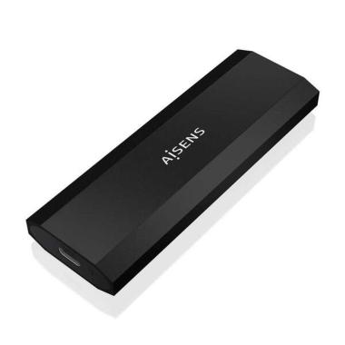 Aisens Box esterno M.2 (NGFF) Asm2-029Gr NVME a USB3.2 Gen2 | Nero