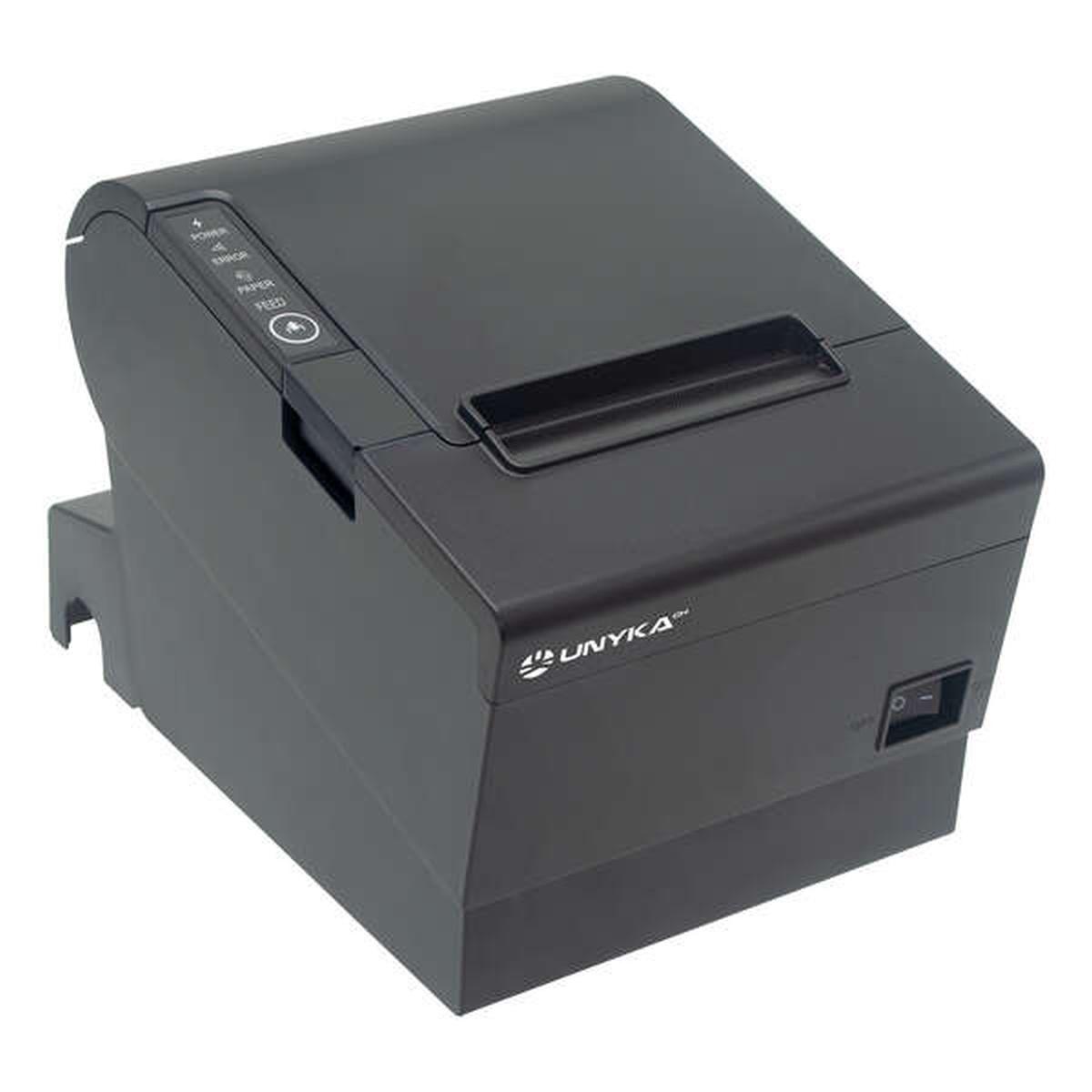Stampante termica per ricevute Unykach POS5 - Velocità 230 mm/s - USB, RJ-45, RJ-12 e RJ11