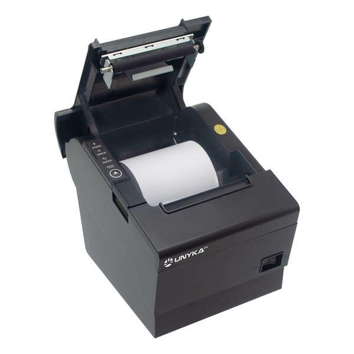 Stampante termica per ricevute Unykach POS5 - Velocità 230 mm/s - USB, RJ-45, RJ-12 e RJ11
