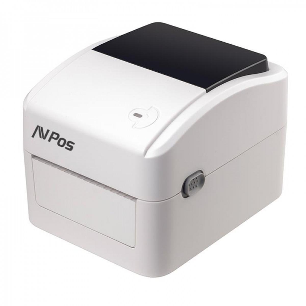 Stampante termica per etichette AVPos AVP-E42 - Risoluzione 203 DPI - Velocità 152 mm/s - USB - Colore bianco