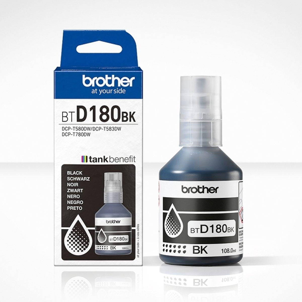Bottiglia d'inchiostro Originale (BTD180BK) BROTHER DCP-T780DW | NERO