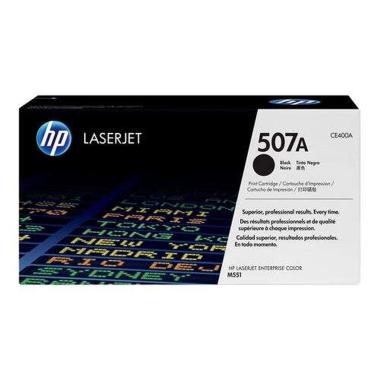 Toner Originale (CE400A, 507A) HP Color LaserJet Enterprise 500 color M551dn | 5,5K | NERO