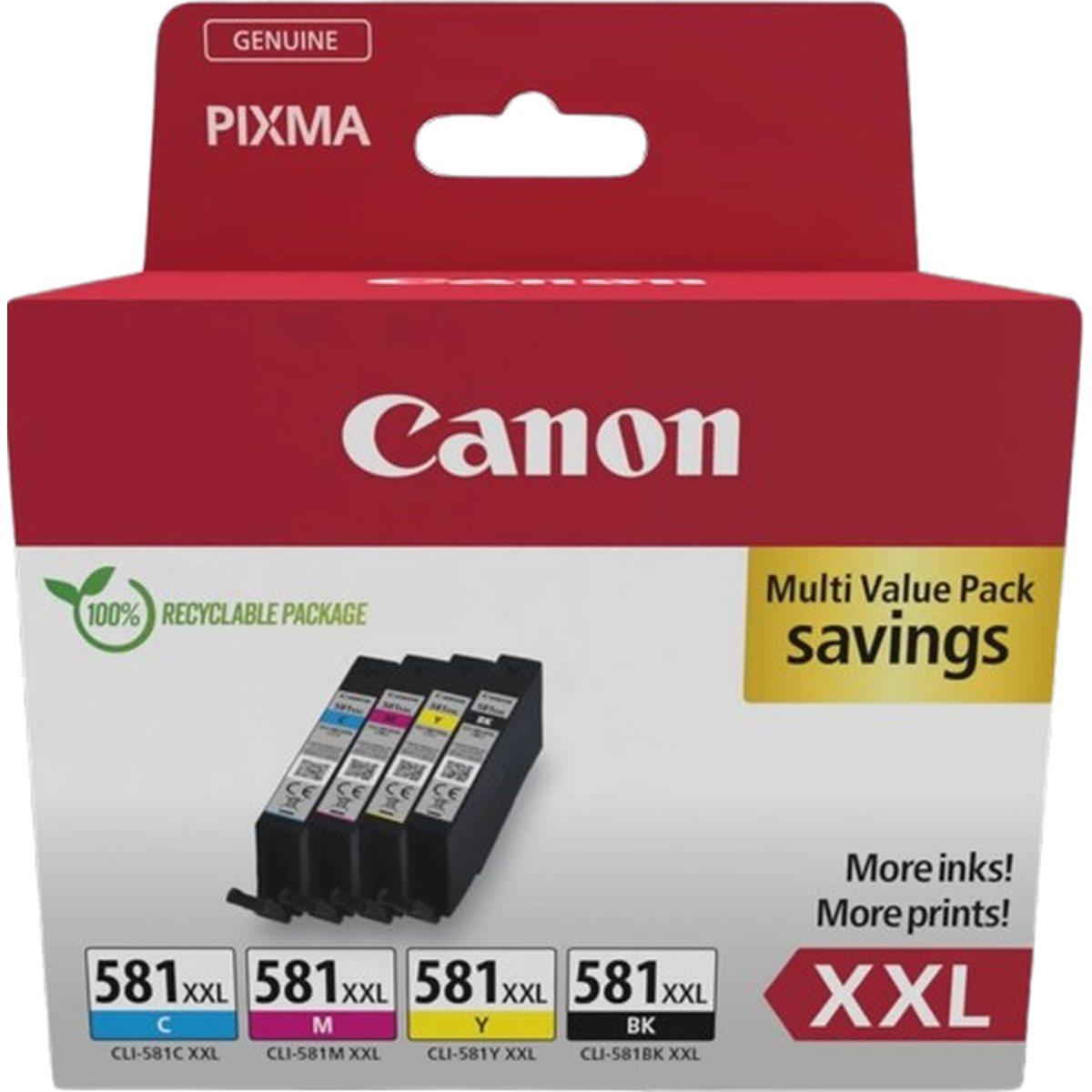 Multipack Originale (1998C007, CLI-581XXL) CANON TS6150 | KCMY