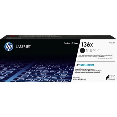 Toner Originale (W1360X, 136X) HP LaserJet MFP M236d