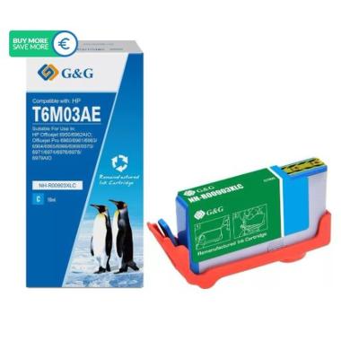 Cartuccia Rigenerata Anti-firmware upgrade (T6M03A, 903XL) per HP OfficeJet Pro 6860 | CIANO