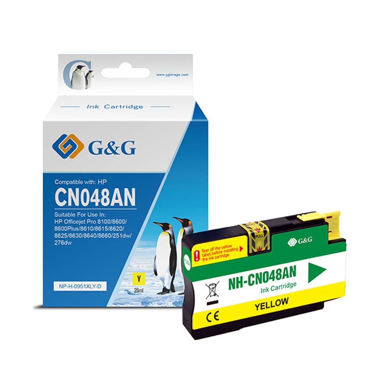 Cartuccia Compatibile (CN048AE, 951XL) per Hp OfficeJet Pro 8600 | GIALLO