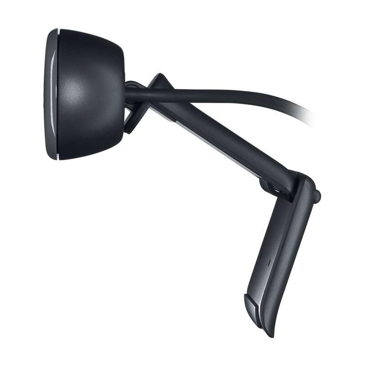 Webcam Logitech C270 HD 720p - 3Mpx - USB 2.0 - Microfono integrato - Angolo di visione 60º - Messa a fuoco fissa - Cavo 1,50 - Colore nero