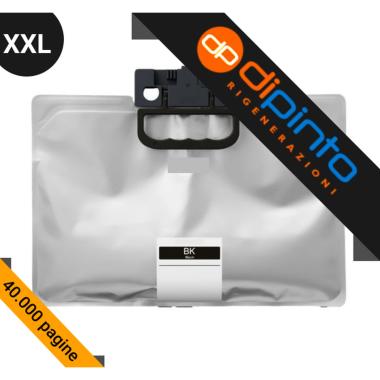 Cartuccia Compatibile (C13T12F140, T12F1) per EPSON WorkForce Pro WF-M5399DW (40K) NERO XXL