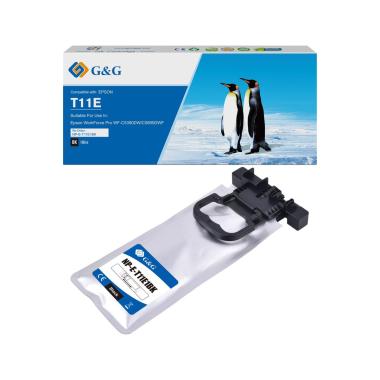 Cartuccia Compatibile (C13T11E140, T11E1) per EPSON Pro WF-C5890DWF (10K) NERO