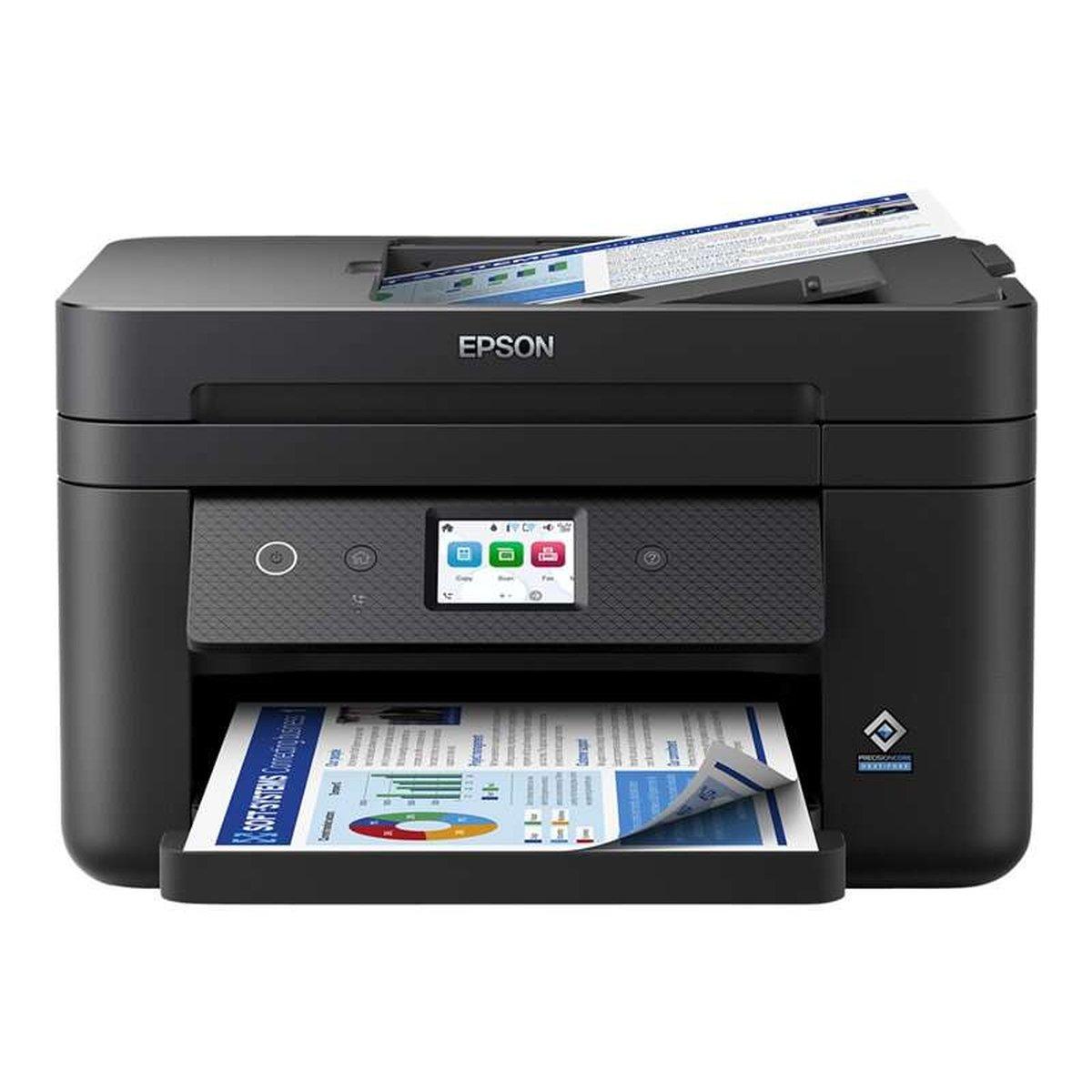 Stampante multifunzione Epson Workforce WF2960DWF Fax a colori Fronte-retro WiFi 33 ppm