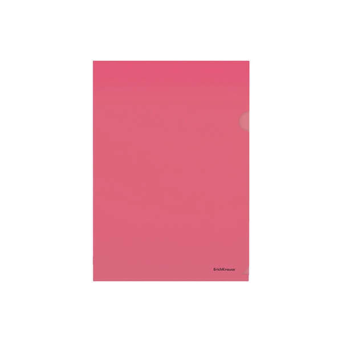 Cartelle Portadodumenti Erichkrause Fizzy Classic - Formato A4 Semitrasparente - Rosse