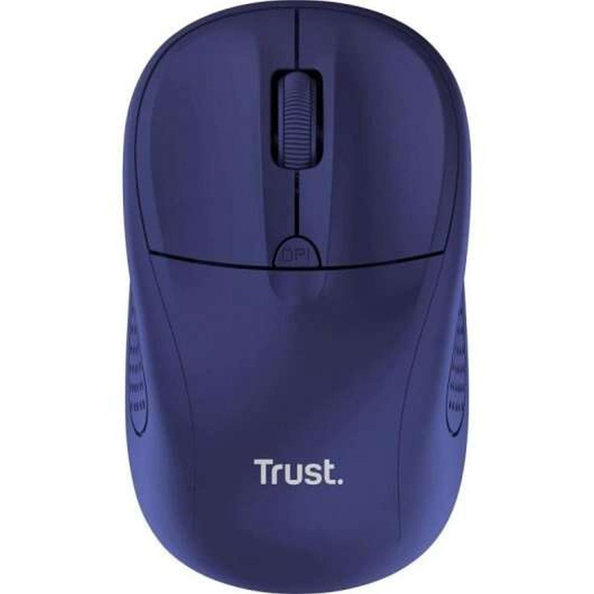 Mouse wireless Trust Primo - 1600 dpi - 4 pulsanti - Blu