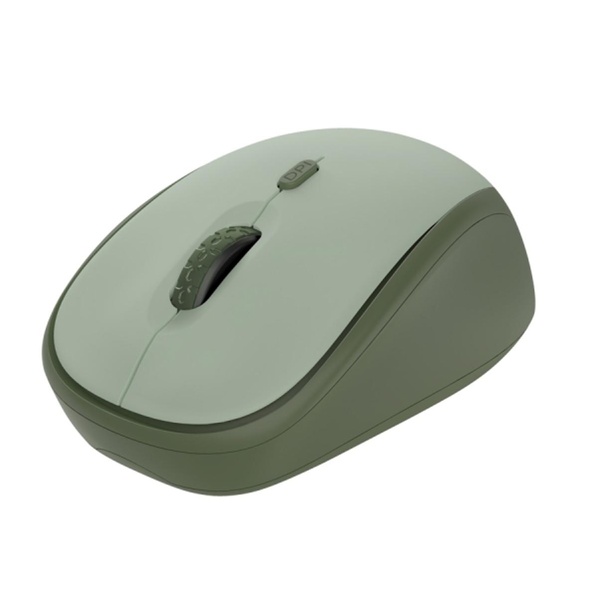 Mouse wireless Trust Ivy+ - 1600 dpi - Compatto - 12 mesi di garanzia - Colore verde