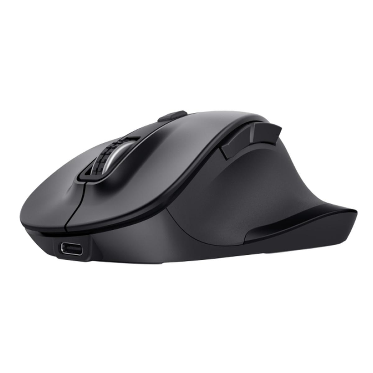 Mouse wireless multi-dispositivo Trust Fyda - Bluetooth - 2400 dpi - 6 pulsanti - Nero