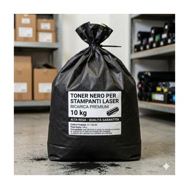Toner in sacco da 20Kg per Brother TN2420, TN2510
