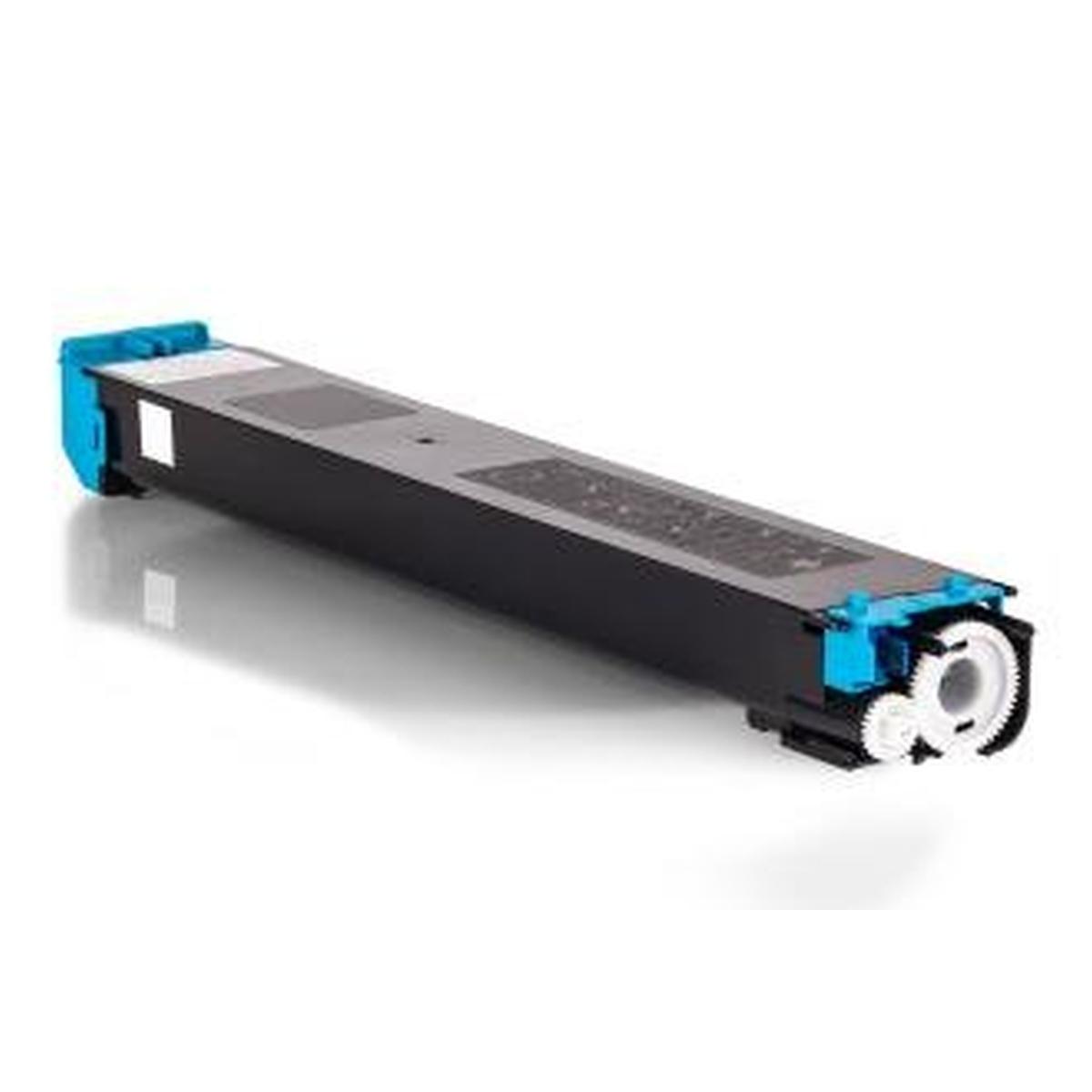 Toner Compatibile (MX-23GTCA) per Sharp MX-2010, MX-2310U (1x195g) (10K) CIANO - made Japan