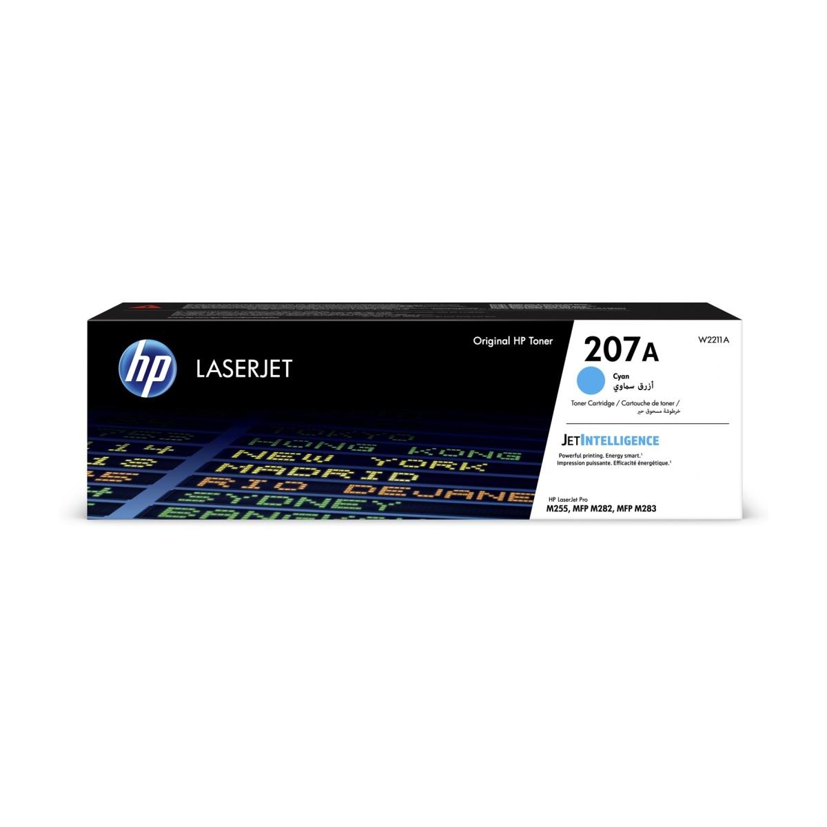 Toner Originale (W2211A, 207A) HP Pro M255dw (1,25K) CIANO